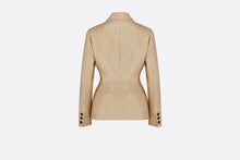 Load image into Gallery viewer, Dior Or Fitted Jacket • Gold-Tone Technical Cotton and Silk
