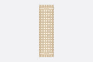 Dior Or Macrocannage Stole • Gold-Tone Silk and Metallic Thread