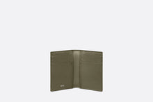 Load image into Gallery viewer, Bi-Fold Card Holder • Khaki CD Diamond Canvas
