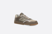 Load image into Gallery viewer, B27 Low-Top Sneaker • Khaki and Beige Smooth Calfskin with Khaki Dior Oblique Jacquard
