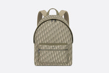 Load image into Gallery viewer, Rider Backpack • Khaki Dior Oblique Jacquard
