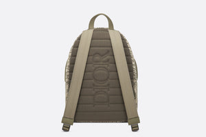 Rider Backpack • Khaki Dior Oblique Jacquard