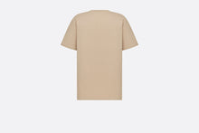 Load image into Gallery viewer, CD Icon Relaxed-Fit T-Shirt • Beige Organic Cotton Jersey
