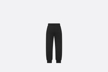 Load image into Gallery viewer, Kid&#39;s Bobby Track Pants • Black Cotton Fleece
