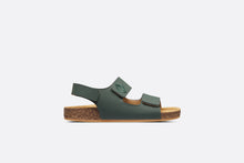 Load image into Gallery viewer, Kid&#39;s Sandal • Khaki Suede
