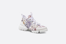 Load image into Gallery viewer, D-Connect Sneaker • Pastel Blue Technical Fabric with Dior 4 Saisons Hiver Print
