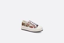Load image into Gallery viewer, Walk&#39;n&#39;Dior Platform Sneaker • Lilac Cotton Embroidered with the Dior 4 Saisons Été Motif
