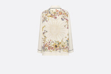 Load image into Gallery viewer, Shirt • White Silk Twill with Multicolor Dior 4 Saisons Été Motif
