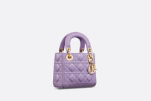 Load image into Gallery viewer, Mini Lady Dior Bag • Lilac Cannage Lambskin
