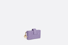 Load image into Gallery viewer, Lady Dior Gusset Card Holder • Lilac Cannage Lambskin
