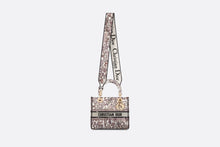 Load image into Gallery viewer, Medium Lady D-Lite Bag • White Multicolor Dior 4 Saisons Hiver Embroidery
