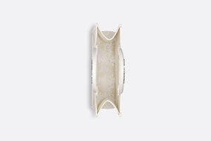 Medium Dior Book Tote • White Toile de Jouy Soleil Macramé Embroidery (36 x 27.5 x 16.5 cm)