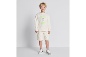 Kid's Bobby Sweatshirt • Beige Cotton Fleece