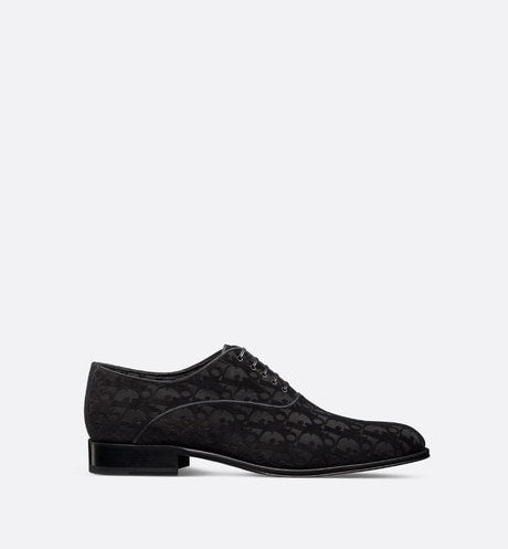 Dior Timeless Oxford Shoe • Black Dior Oblique Velvet