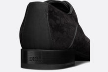 Load image into Gallery viewer, Dior Timeless Oxford Shoe • Black Dior Oblique Velvet
