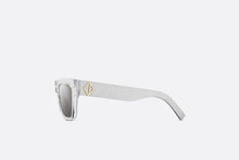 Load image into Gallery viewer, CD Diamond S8I • Crystal-Tone and Silver-Finish Rectangular Sunglasses
