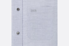 Load image into Gallery viewer, Shirt • Gray Cotton Flannel and Silk Blend
