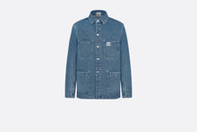 Load image into Gallery viewer, Dior Charm Overshirt • Blue Cotton Twill

