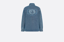Load image into Gallery viewer, Dior Charm Overshirt • Blue Cotton Twill
