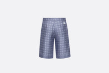 Load image into Gallery viewer, Cannage Bermuda Shorts • Blue Silk Twill
