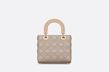 Load image into Gallery viewer, Small Lady Dior Bag • Two-Tone Biscuit and Trench Beige Cannage Lambskin
