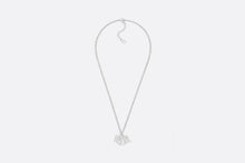 Load image into Gallery viewer, Dior Charm Pendant Necklace • Silver-Finish Brass
