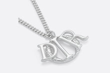 Load image into Gallery viewer, Dior Charm Pendant Necklace • Silver-Finish Brass
