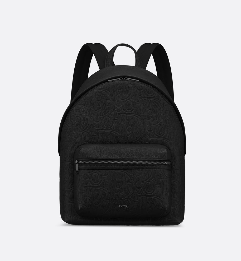 Rider 2.0 Backpack • Black Maxi Dior Gravity Leather