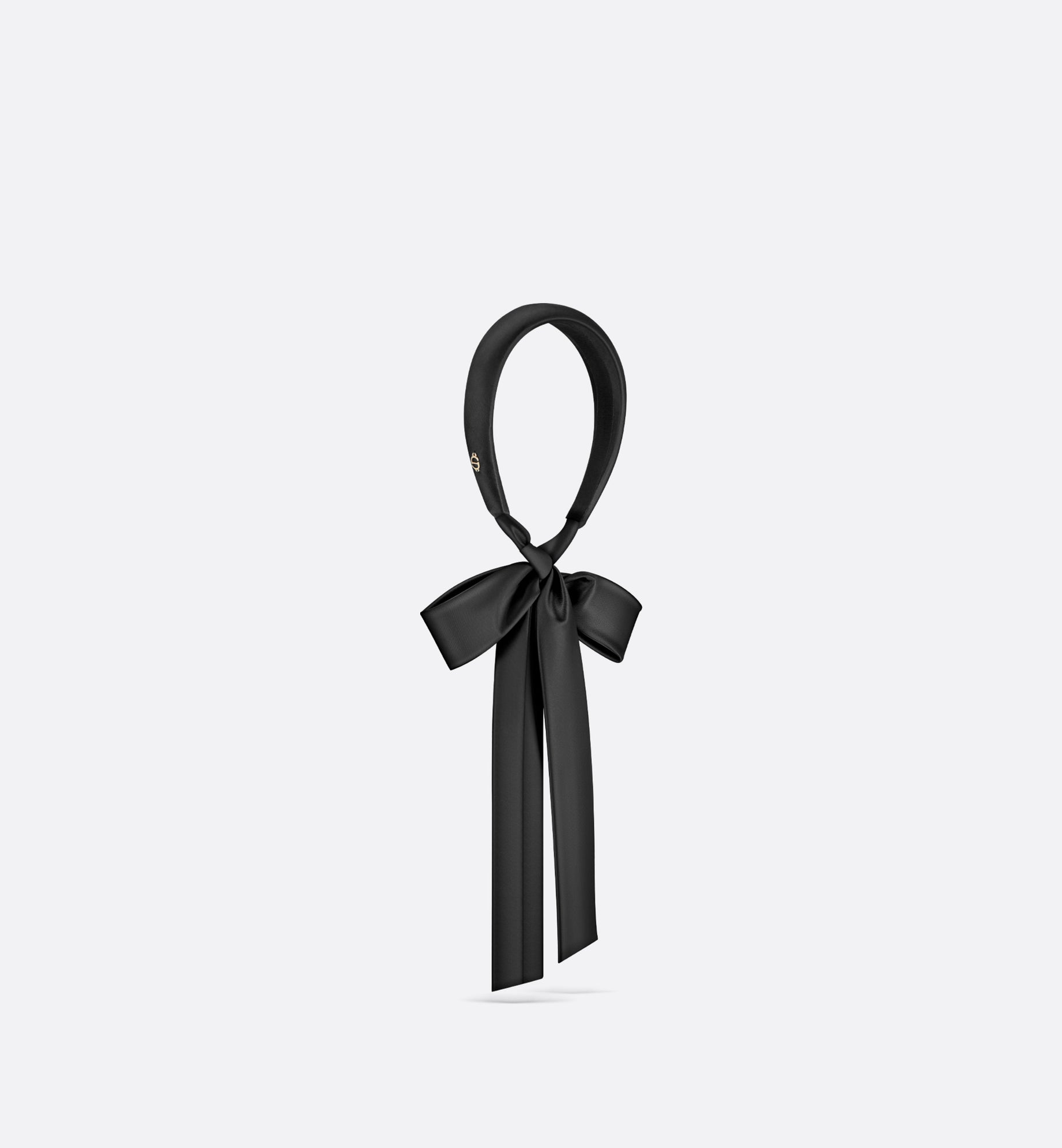 Dior Songe Headband • Black Satin