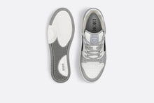 Load image into Gallery viewer, B57 Low-Top Sneaker • Dior Gray and White Smooth Calfskin with Beige and Black Dior Oblique Jacquard
