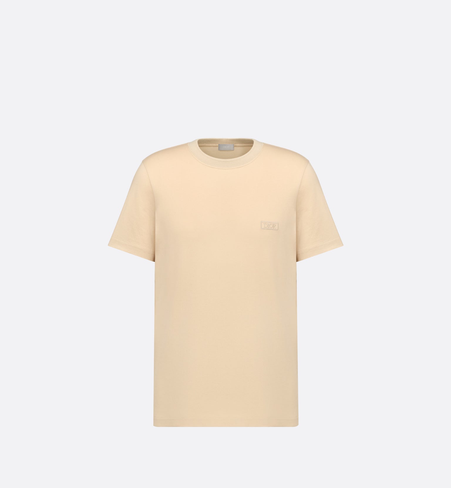 Dior Icons T-Shirt • Beige Sea Island Cotton Jersey