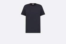 Load image into Gallery viewer, Dior Icons T-Shirt • Navy Blue Sea Island Cotton Jersey
