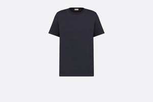 Dior Icons T-Shirt • Navy Blue Sea Island Cotton Jersey