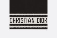 Load image into Gallery viewer, Dior Marinière Jacket • Black and White Cotton and Silk Knit
