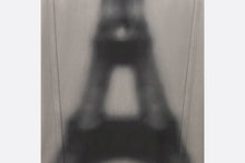 Load image into Gallery viewer, Oversized Jacket • Gray and Black Cotton Denim with Eiffel Tower Motif
