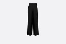 Load image into Gallery viewer, Wide-Leg Pants • Black Wool and Mohair
