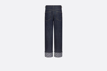Load image into Gallery viewer, Boyfriend Jeans • Blue Cotton Denim with Dior Oblique Interior
