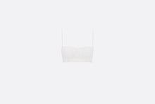 Load image into Gallery viewer, Dioriviera Swimsuit Top • White Technical Fabric
