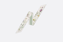 Load image into Gallery viewer, Dior Herbarium Mitzah Scarf • Ivory and Light Green Multicolor Silk Twill
