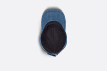 Load image into Gallery viewer, Lily of the Valley Baseball Cap • Blue Cotton Denim
