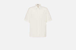 Dior Icons Short-Sleeved Shirt • White Silk Blend