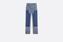 Load image into Gallery viewer, Handwritten Christian Dior Carpenter Jeans • Blue Cotton Twill
