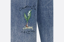 Load image into Gallery viewer, Classic-Fit Embroidered Shirt • Blue Cotton Twill
