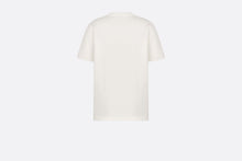 Load image into Gallery viewer, Handwritten Christian Dior Relaxed-Fit T-Shirt • White Cotton Jersey
