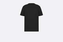 Load image into Gallery viewer, Handwritten Christian Dior Relaxed-Fit T-Shirt • Black Cotton Jersey
