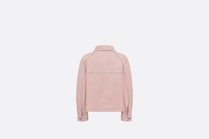 Kid's Jacket • Pink Stonewashed Cotton Denim