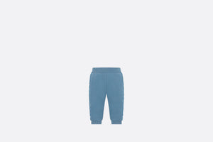 Baby Track Pants • Blue Cotton Fleece