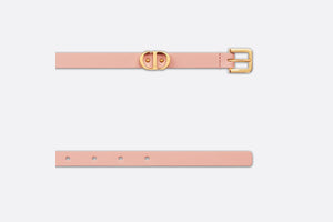 30 Montaigne Loop Belt • Light Pink Ultrasmooth Calfskin, 15 MM