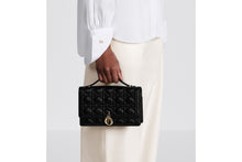 Load image into Gallery viewer, Miss Dior Top Handle Bag • Black Cannage Lambskin
