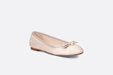 Load image into Gallery viewer, Dior Ballet Flat • Rose Quartz Quilted Cannage Calfskin
